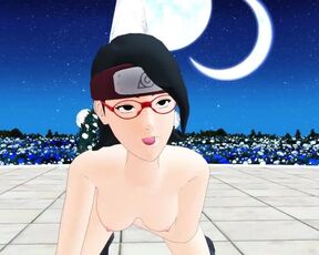 Sarada Alone - MMD R-18 Naruto