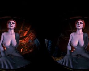 Triss Brought You A Gift For Yule Hentai Vr porn