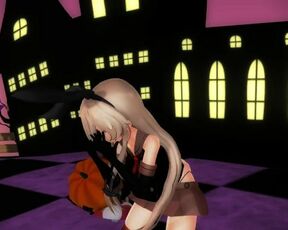 【MMD】Happy Halloween-like island style【R-18】