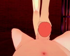 Hentai POV Feet Rise Kujikawa Risette Persona 4