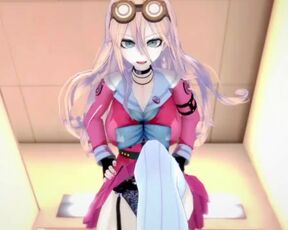 Hentai POV Feet Miu Iruma Danganronpa