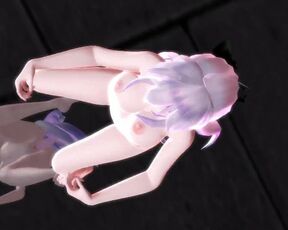 【MMD】AB8r HAKU - Body Ache【1080p 60fps】【R-18】