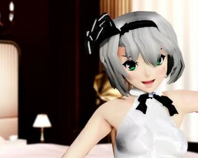 【MMD】Youmu DONUT HOLE【R-18】