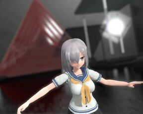 【MMD】Hamakaze - Girls【R-18】