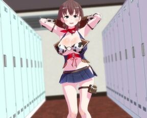 mmd r18 Tawawa MMD Ai chan shows off her cowgirl costume Trolls song 3d hentai nsfw ntr