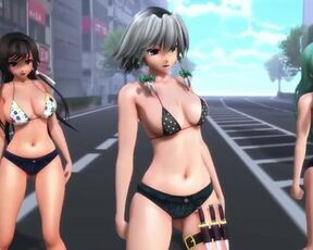 Touhou MMD Sakuya who is inevitable to stare is new thang mmd r18 3d hentai nsfw ntr vtuber