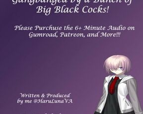 Mashu Gets Gangbanged by a Bunch of Big Black Cocks!