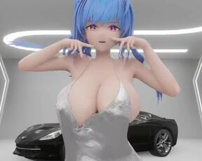 【MMD R-18 SEX DANCE】LOUIS LUXURIOUS hot perfect ass sweet ass dance on display [CREDIT BY] Shark100