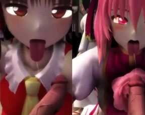 【MMD R-18 SEX DANCE】sex tasty intense hot intense blowjob sweet pleasure [CREDIT BY] Taka84_mmd