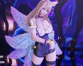 [MMD] Kara - Lupin Ahri KDA League of Legends Sexy Kpop Dance