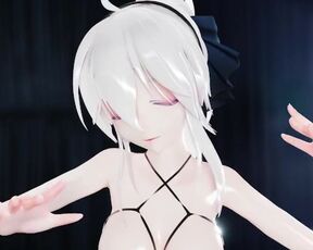 0112 -【R18-MMD】Vocaloid Haku - Pjanoo