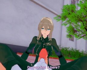 Hentai POV Feet Violet Evergarden