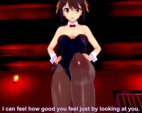 Hentai POV Feet Haruhi Suzumiya Bunnysuit The Melancholy of Haruhi Suzumiya