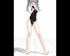 【MMD】Futa dance (Testing)(No cam)【R-18】