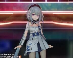 0484 -【R18-MMD】Honkai Impact 3rd 崩坏三 Griseo 格蕾修 - ダーリンダンス