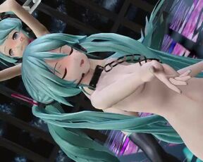 【MMD】Old & new Miku Romeo & Cinderella【R-18】