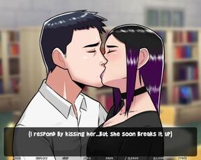 Dawn Of Malice: Kissing In The College Library-Ep19