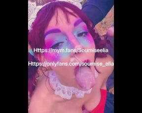 Soumiseelia - Cosplay porn Deepthroat Extrême Anal