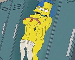 Bart Se Coge A Marge