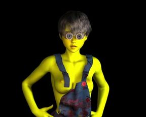 Minion Cosplay Puffy Nipples