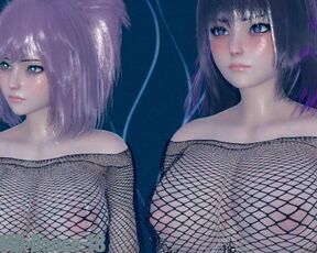 【MMD R-18 SEX DANCE】naughty asses sweet delicious pleasure sweet intense pleasure juicy asses