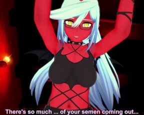 Hentai POV Feet Kneesocks Daemon Dominates You Panty & Stocking With Garterbelt