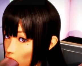 【SEX-MMD】Studen Blowjob【No sound】【R-18】