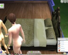 Something happened in the pool while my sims fucked!