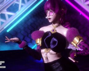 Mmd Jiyeon -Take A Hike Evelynn – Sexy Kpop Dance, League Of Legends Kda