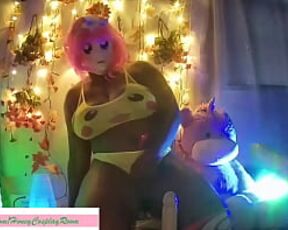 HONEY COSPLAY ROOM -- Japanese ANIME ,HENTAI, PIKACHU HONEY- Dildo Play