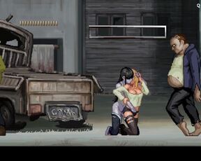 2d game about monsters and zombies (Parassite in city) sex city zombieland 3