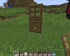 HOW TO OPEN DOORS IN MINECRAFT