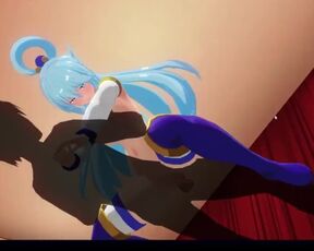 aqua konosuba anal sex