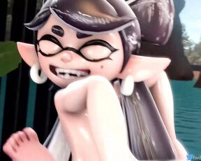 Spaltoon Callie Futanari sex Marie