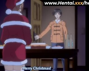 Christmas fuck for lucky guy welcomed home - hentai.xxx