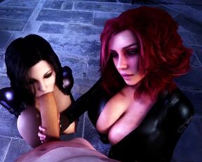 Selene And Black Widow