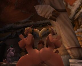 Belf double buttjob