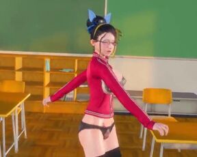 HoneySelect  dance at school