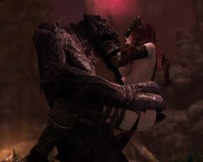 A Romantic Fuck Under The Moonlight With A Troll