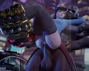 Overwatch 2 Dva x Mercy Yeero Fan Comp 4K Ai Upscaled