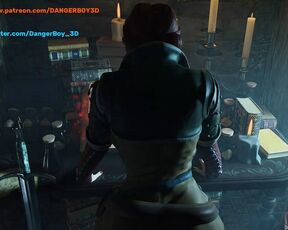 Triss Merigold Blacked - The Wicher Part 1