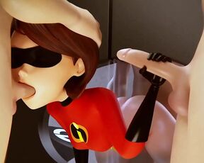 ELASTIGIRL THE INCREDIBLES ANIMATION!!