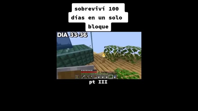 Historia De Como Sobreviv D As En Minecraft Hard Core En Un Solo Bloque Parte Nanovids