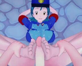 Hentai POV Feet Pokemon Officer Jenny