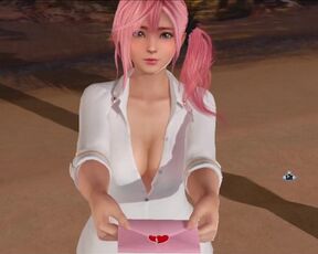 Dead or Alive Xtreme Venus Vacation Misaki Valentine's Day Pose Cards Fanservice Appreciation