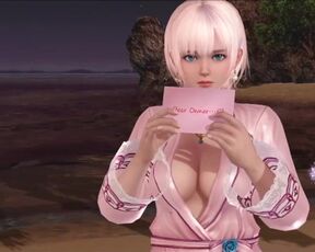 Dead or Alive Xtreme Venus Vacation Luna Valentine's Day Pose Cards Fanservice Appreciation