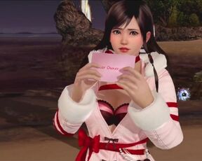 Dead or Alive Xtreme Venus Vacation Kokoro Valentine's Day Pose Cards Fanservice Appreciation