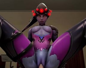 POV: Widowmaker is a True Cowgirl Solid Male Gets Cycled