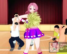 mmd r18 Renge Enjoying Pon Pon Dance 3d hentai sex dance