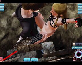 Honey select little blonde girl tied and spanking